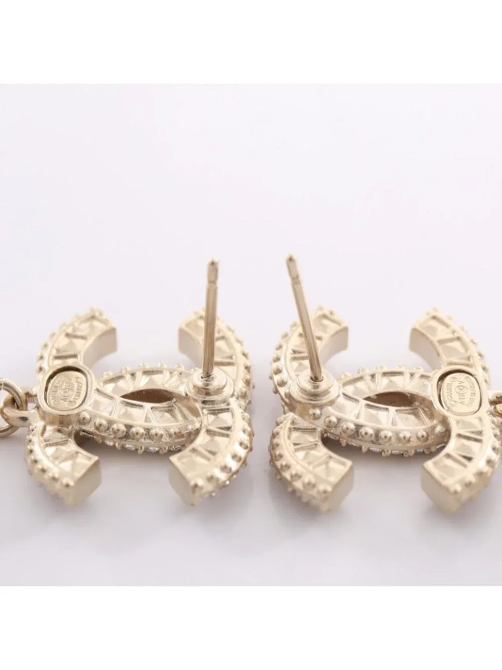 Chanel Earrings CC Logo